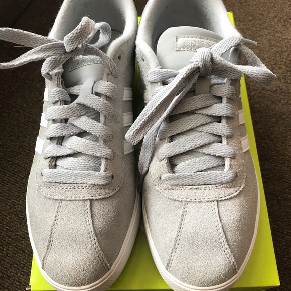 adidas Shoes - Gray Adidas Neo’s. Size 8